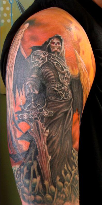 Tattoos - reaper tattoo - 60917
